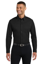 Port Authority® Dimension Knit Dress Shirt. K570 - Black - XS
